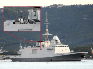Las fragatas francesas equipadas con un sistema antidrones de última generación logró derribar un UAV en pleno escenario operativo en el Mar Rojo.